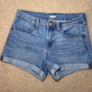old navy jean shorts size 4